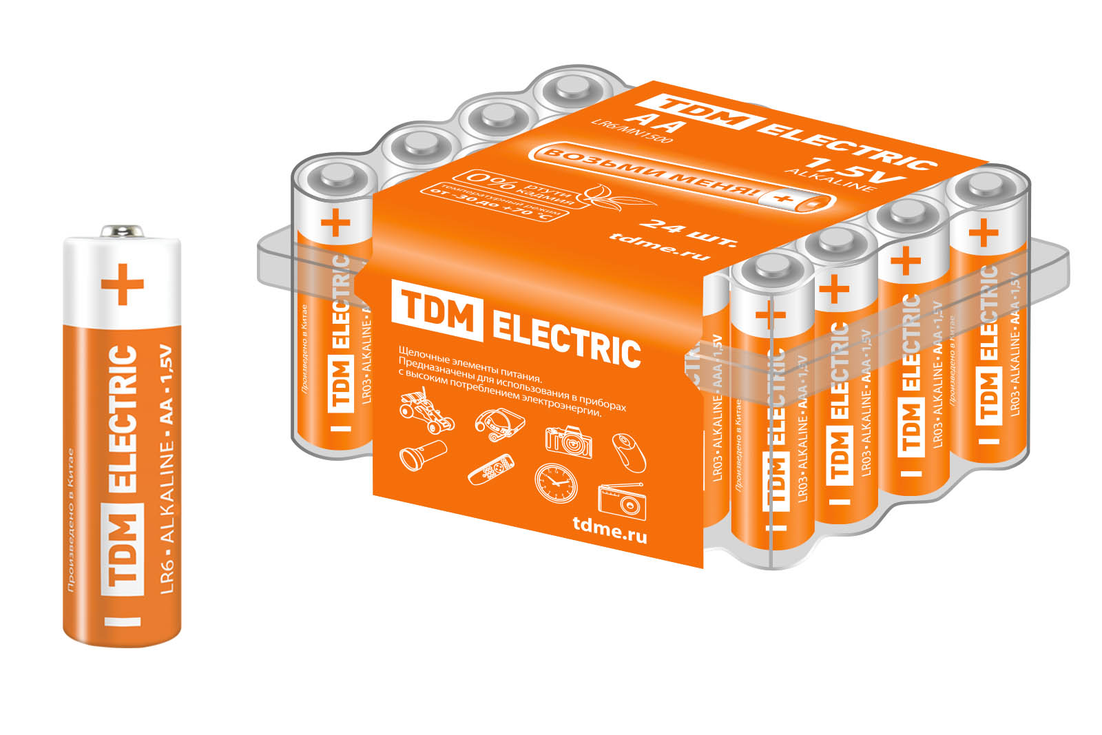 ელემენტი LR6 AA Alkaline 1,5V